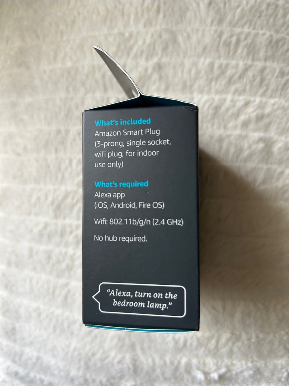 Amazon Smart Plug - White Compact Outlet Adapter - Picture 3 of 4